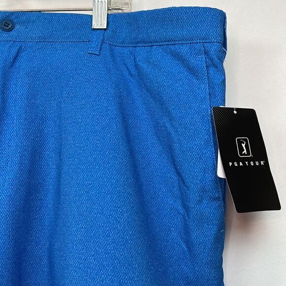 PGA Tour Blue golf Shorts Size 42 NWT - Picture 3 of 14